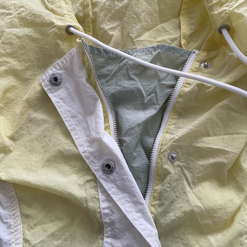 ASTR The Label Sawyer Windbreaker pastel colorblock hooded, size L cottagecore - Picture 12 of 16